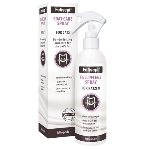 Felisept Spray Desenredante para Gatos 250ml – Cuidado del Pelaje, Perfume y Alivio de la Picazón con Brillo Sedoso - Imagen 2