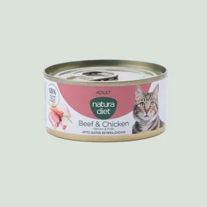Natura Diet Cat Paté Adult Beef & Chicken 85g