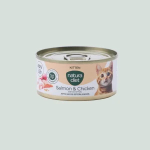Natura Diet Cat Paté Kitten Salmon & Chicken 85g