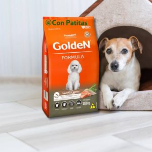 Golden Salmón Arroz Para Perros Adultos Razas Pequeñas