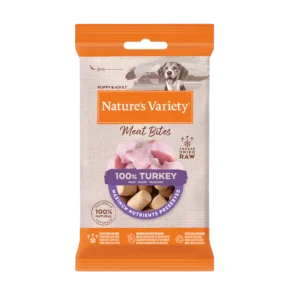 Nature´s Variety Meat Bites Snack Pavo liofilizado 20g
