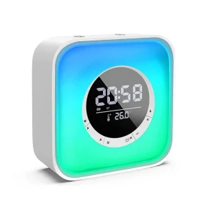Parlante LED Despertador P10