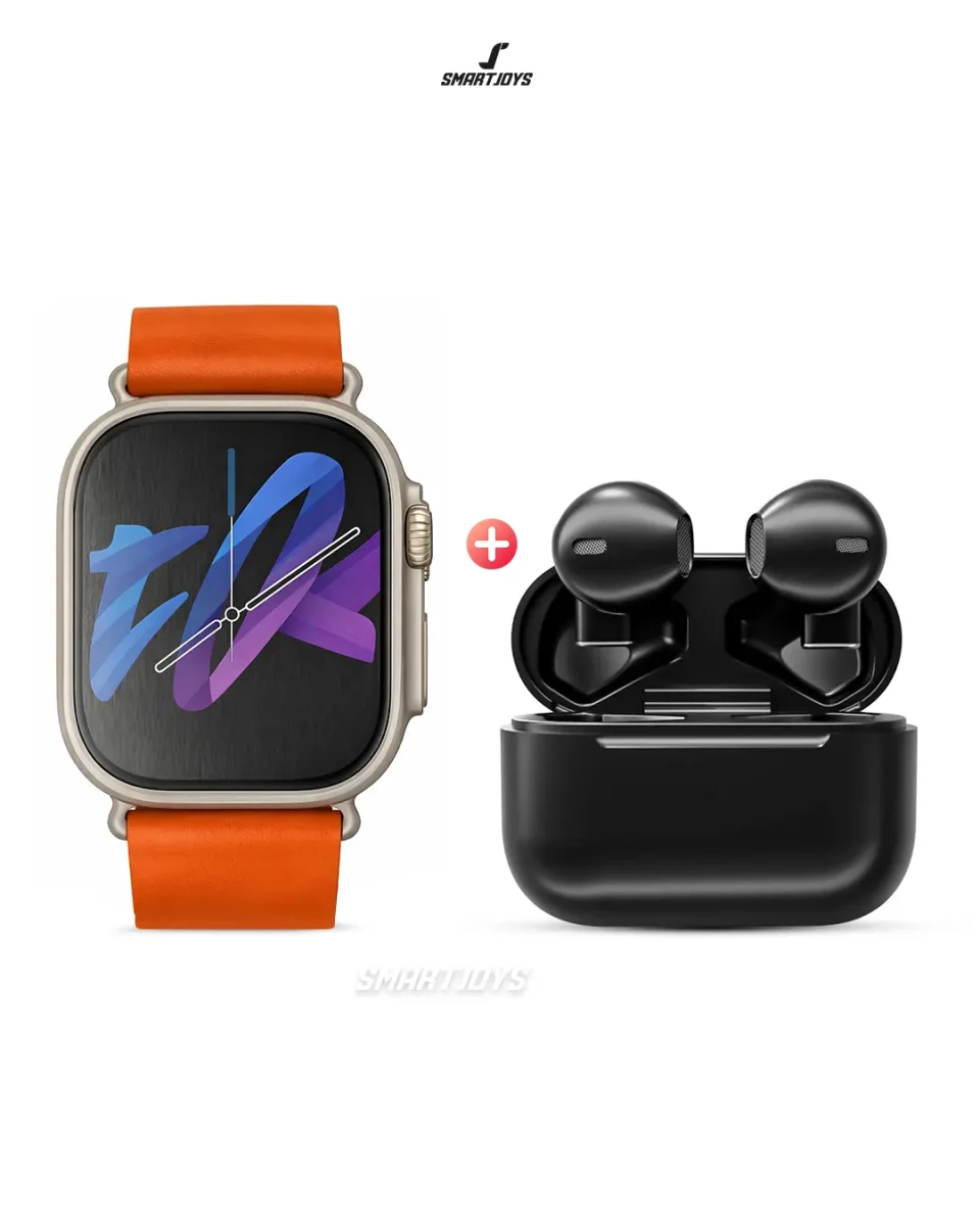 Combo Smartwatch T1000 Ultra 3 + Mini Audífonos Pro 5s - Imagen 8