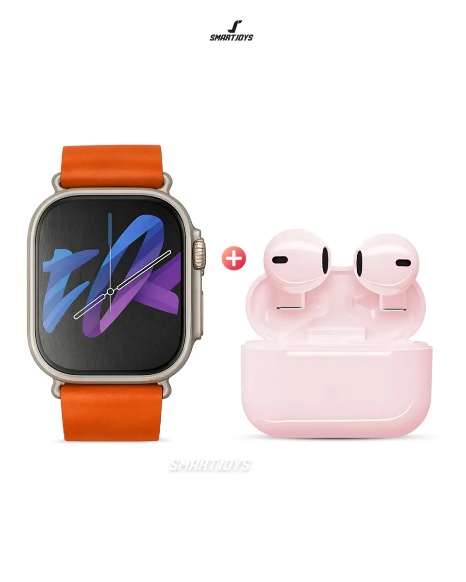 Combo Smartwatch T1000 Ultra 3 + Mini Audífonos Pro 5s - Imagen 9