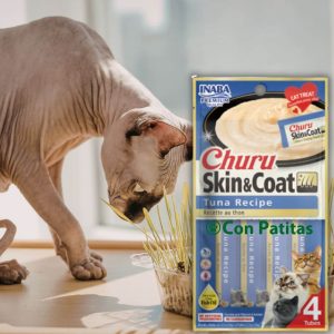 Churu Skin and Coat Funcional Piel y Pelaje para Gato con Omegas