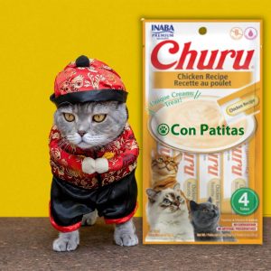 Churu de Pollo Para Gatos Snack Nutritivo