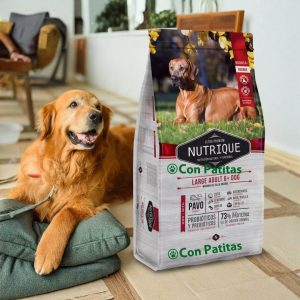 Nutrique Large Adult 6+ Adultos Raza Grande Senior Ultra Premium