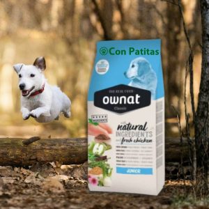 Ownat Cachorros Puppy Alimentación Natural Con Aceite Salmón