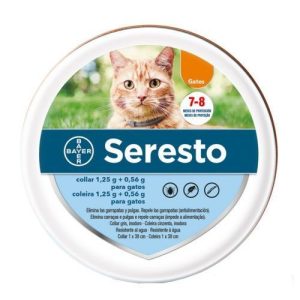 Seresto collar para gatos 8 meses de protección