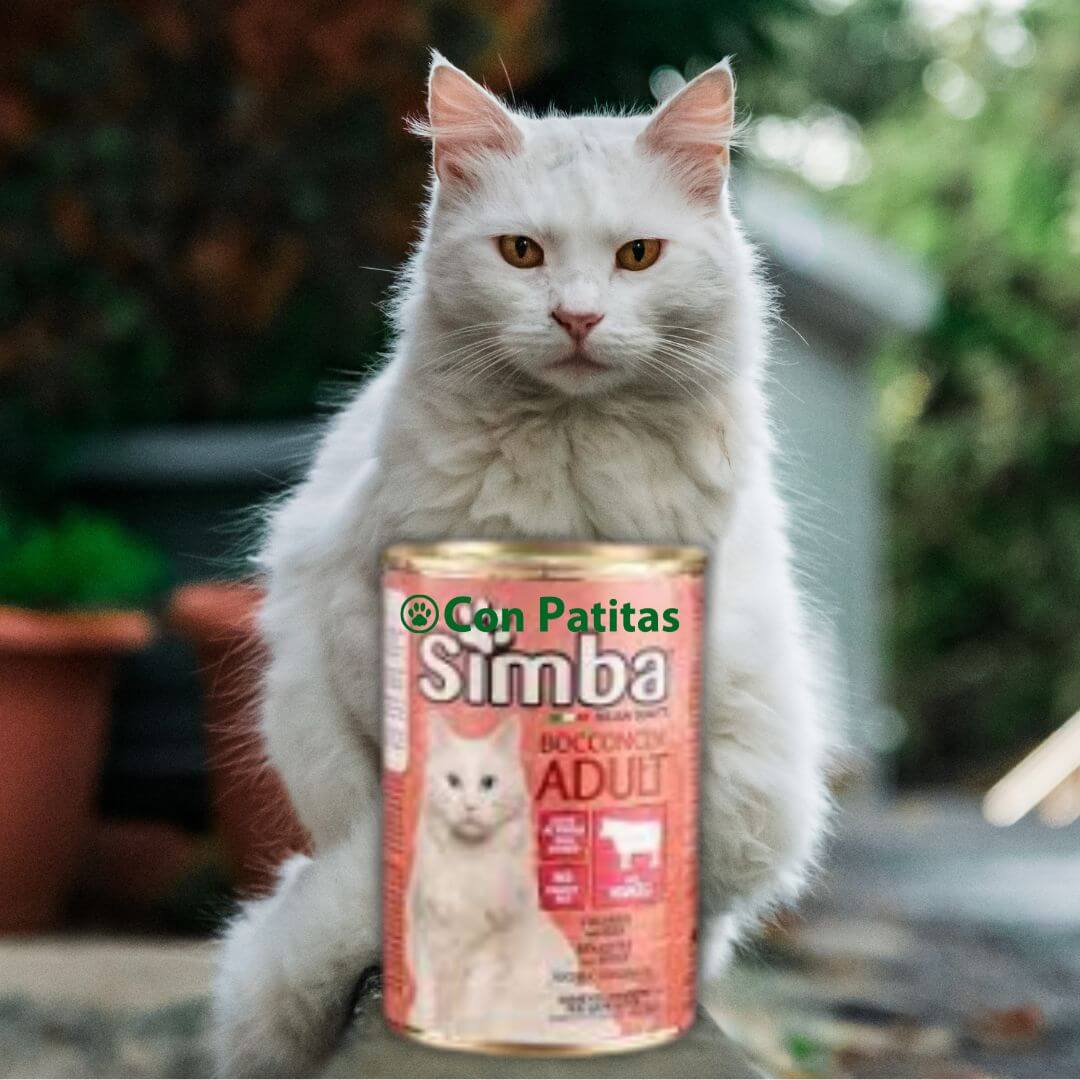 Simba Alimento Húmedo de Carne de Ternera para Gatos