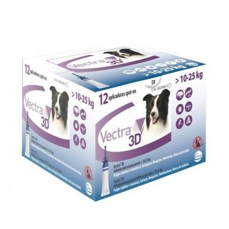 Vectra 3D pipetas para perros 12pipetas - Imagen 4
