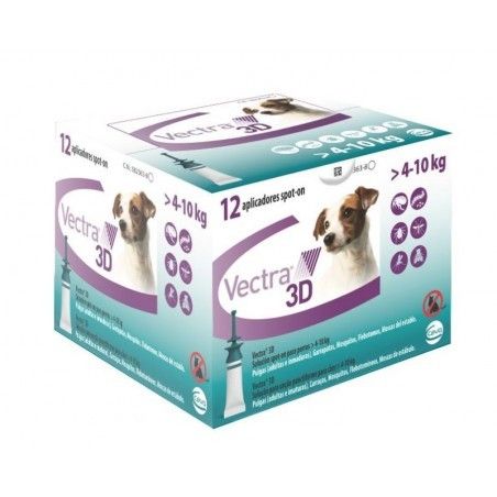 Vectra 3D pipetas para perros 12pipetas - Imagen 3