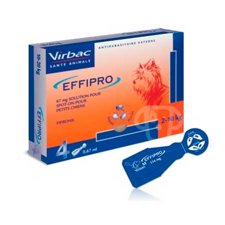 Virbac Effipro spot on gato 50mg 4 pipetas - Imagen 3