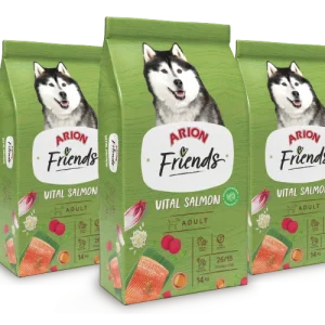 Arion Friends Vital Salmon - Pienso para Perros con Salmón 14kg.