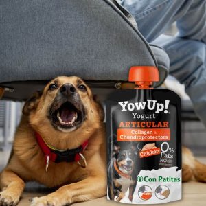 Yow Up Yogurt Pollo Perros Articular Snack Colágeno y Condoprotectores